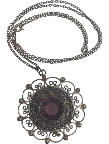 Vintage unknown metal chain - metal,