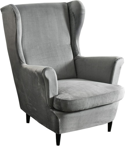 Wingback chair covers 2pcs set - wingback,