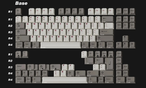 Epbt 6085 keycaps set - epbt,