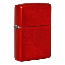Zippo Lighter: Metallic Red