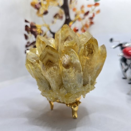 Natural citrine crystal quartz - crystal,