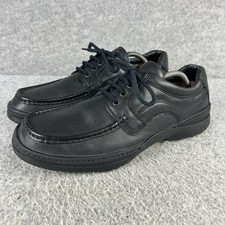 Clarks Black Leather Shoes