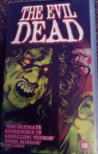 Rare vhs tape - evil, dead