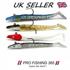 4 x Sandeel Sea Fishing Lures