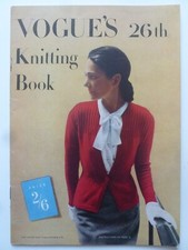 VOGUE’S 26th KNITTING BOOK – Vintage 1940's Knitwear patterns