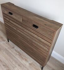 Dunelm Fulton modern stylish slatted radiator cover Fully Assembled