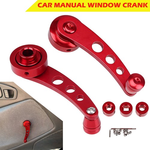 Pair red aluminum - pair, car
