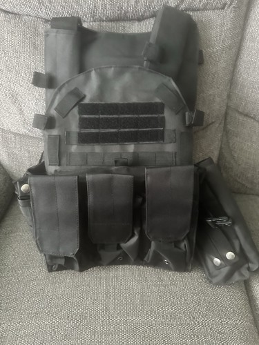 Military tactical vest molle - tactical,