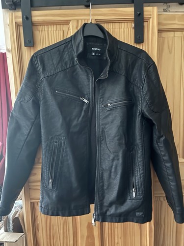 Firetrap faux leather biker - faux,