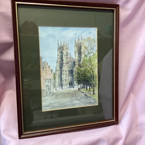 Framed print the west - the, front