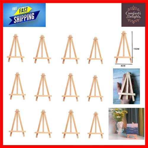 Compact piece wooden easels - 12-piece,