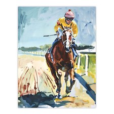 Horse Racing Jockey Artistic