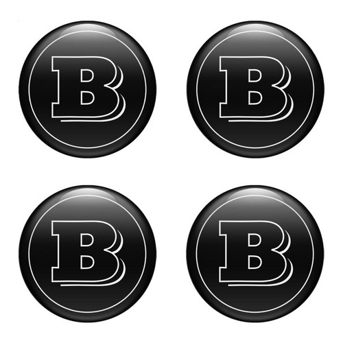 Brabus emblem silicone - 4x,