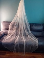 Ivory wedding veil 2 tier