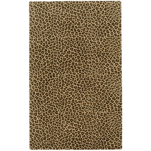 Safari leopard rug - safari, hand-tufted