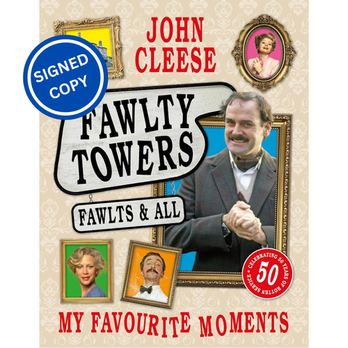 Signed book fawlty towers - -,