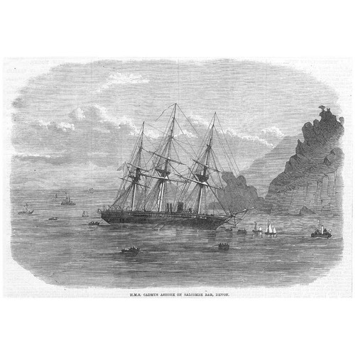 Devon hms cadmus ashore - cadmus, on