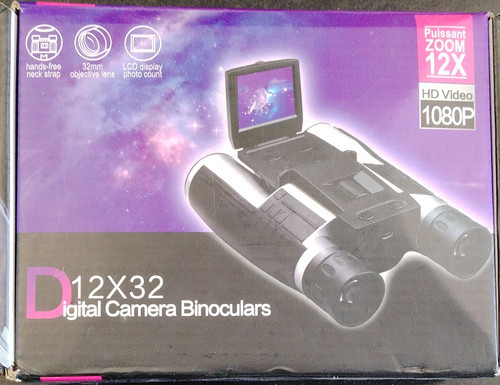 D12x32 binoculars digital - d12x32,