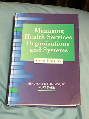 Managing health services - managing,