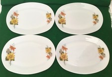 4x Vintage JAJ Pyrex Milk