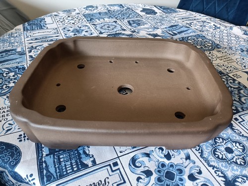 Bonsai pot large ceramic
