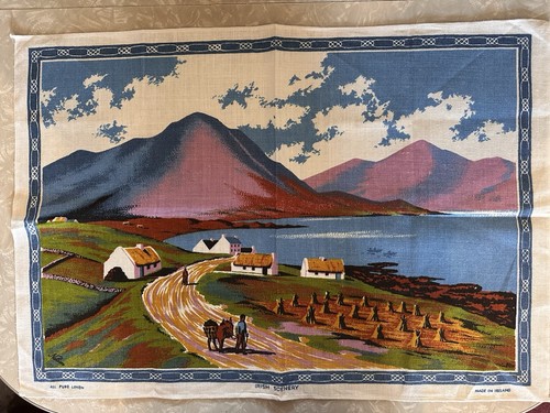 Vintage irish scenery tea - irish,