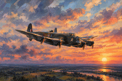 Lancaster bomber aircraft - lancaster,