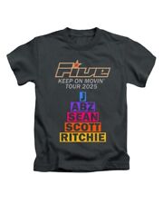 Five Keep On Movin Tour Adults T-Shirt Fun Reunion Tee Top New