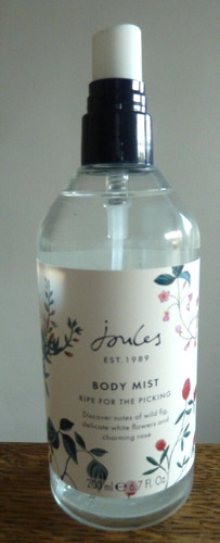 Joules body mist spray - body, fig