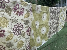 4 Sanderson Linen Fabrics 2008 Maggie Levine  Large Samples 1 Metre X 130cm B65