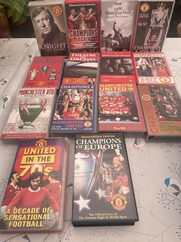Manchester united vhs - manchester,