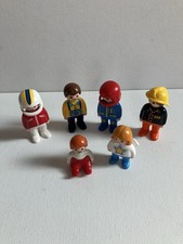 Playmobil  123 Figures Angel, Fireman, 2 Racing Drivers,Tourist& Child Spares