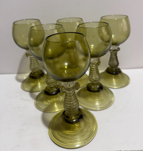 Set antique roemer hock - set,
