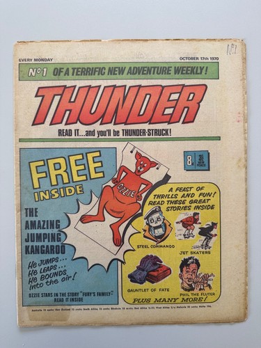 Thunder comic october 17th - comic,