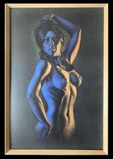 ‘CONCHITA’ Stephen Pearson - Original Print On Wood - 1972 Very Rare 21” x 31” 