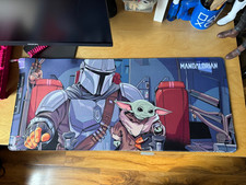 Grupo Erik XXL Mouse Pad - The Mandalorian Star Wars Gifts | Gaming Desk Mat 31.