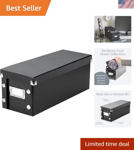 Storage box x 5 1 - cd, box,