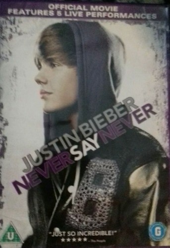 Never say justin - (dvd),