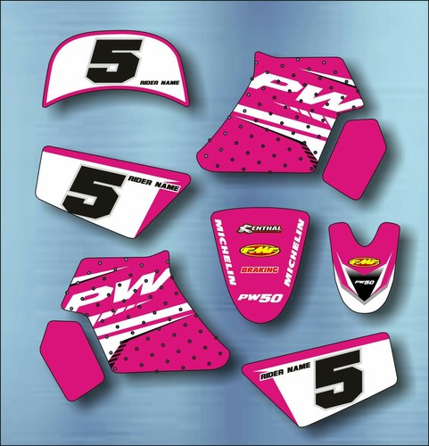 Yamaha pink graphics - yamaha,