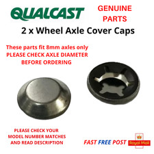 Qualcast lawnmower wheel - qualcast,