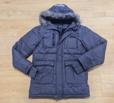 13-15 Years Boys Sonneti Coat Grey Padded (34)