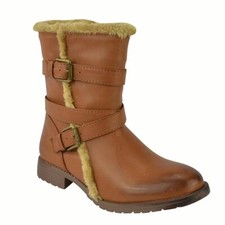 WOMENS LADIES LOW BLOCK HEEL