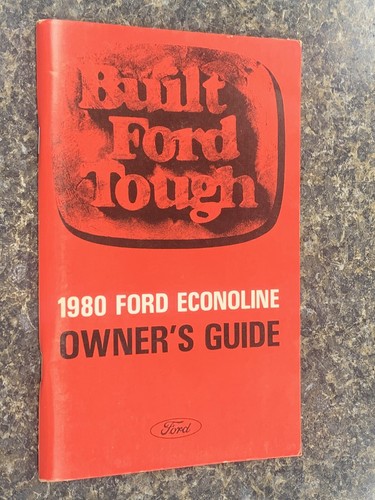Original ford 1980 econoline - ford,
