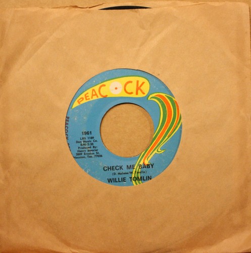 Willie tomlin check baby - willie,