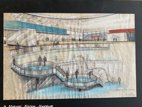 Original architect sketch - original,