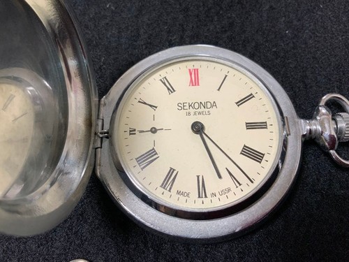 Sekonda hand wound pocket - sekonda,