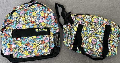 Pokemon rucksack and lunch bag - rucksack,