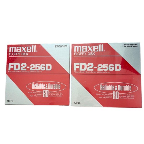 Set maxell floppy disk - 2,