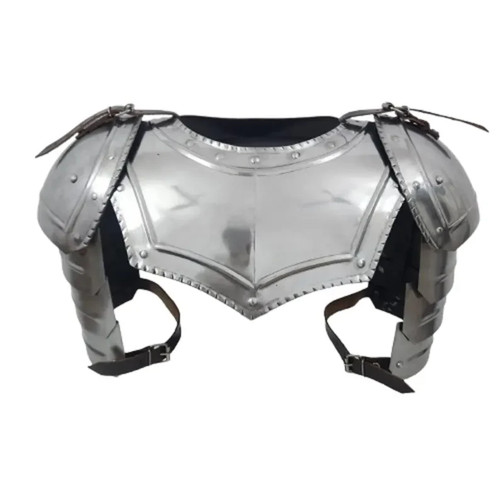 Neck plate gorget - gorget, with