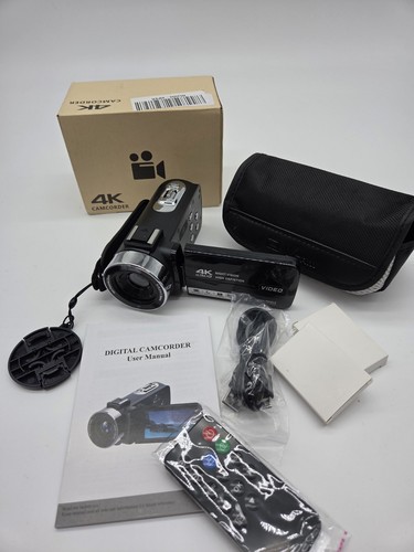Video camera camcorder - camera, 4k